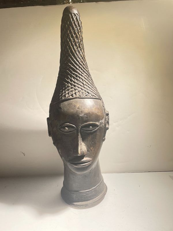African Ife Bronze Bust