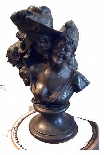 Bronze Sculpture By Albert Carrier-Belleuse,French 15”x11”
