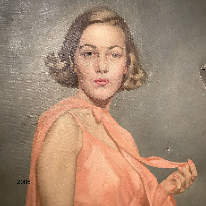 Artist Bradford Lambert,Portrait of Jenifer 40x30”