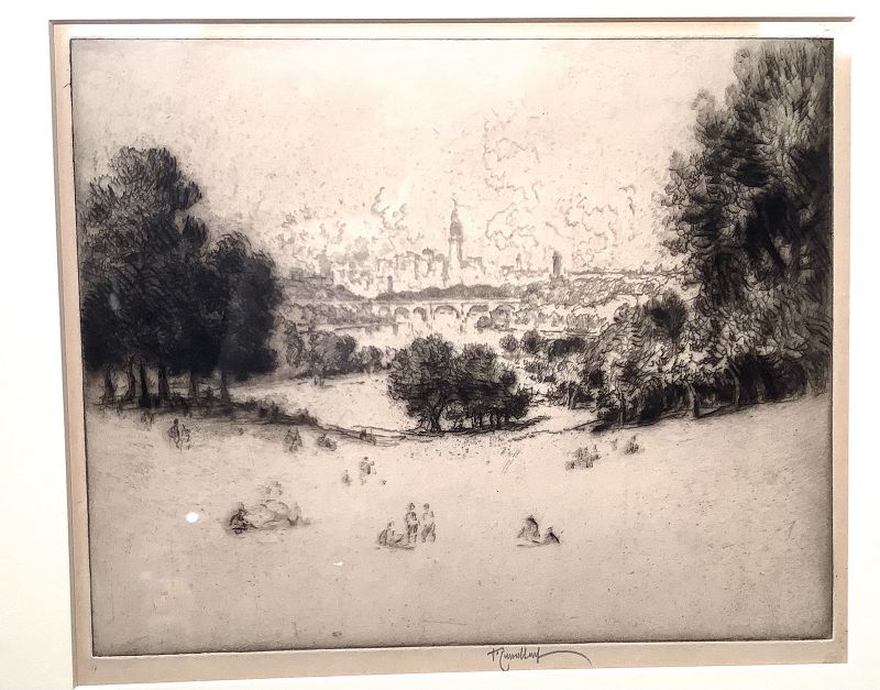 View of Philadelphia by Artist Joseph Pennell 1857-1923 8x10”