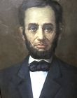 Oil Portrait of President Abraham Lincoln circa 1999 , 34x29”