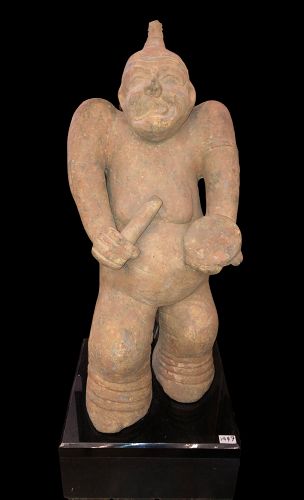 Chinese Neolithic Sculpture circa 500 B.C. Zhou Dynasty 29”