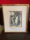 French Artist Henri Fantin-Latour 1836-1904 Lithograph”Baccus”