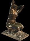 Franco-Italian Sculptor Amedeo Gennarelli 1881-1943, “Ecstasy” 17”