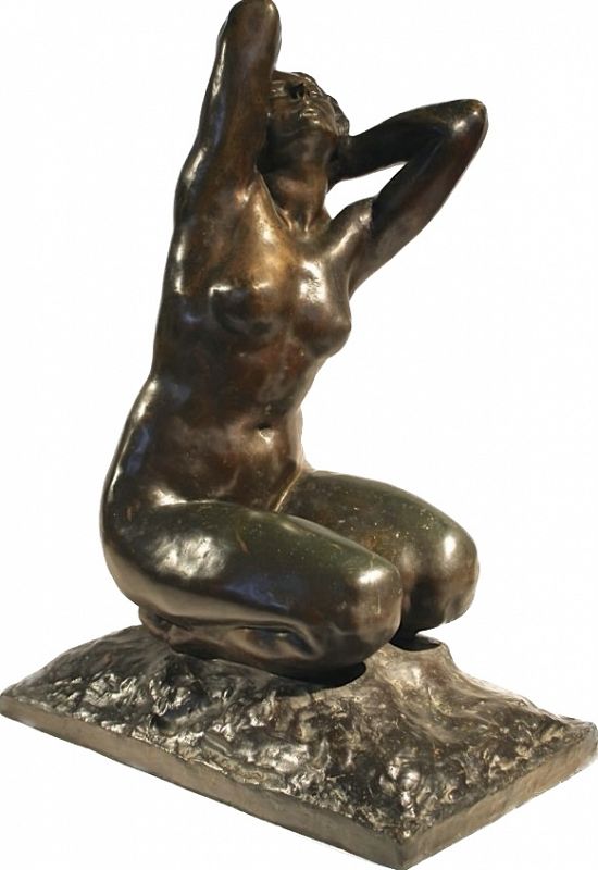 Franco-Italian Sculptor Amedeo Gennarelli 1881-1943, “Ecstasy” 17”