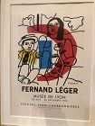 Fernando Léger 1881-1955 French Lithograph “Musée De Lyon” 11x8”