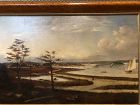 Nineteenth Century ManhattanView From Staten Island   23x35”oil