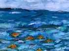 Master American Artist Anne Lane “Ocean Series” Oil 11x14”