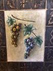 Gilclée “Grape Trompe l’oeil” work signed L.Smith 30x25”