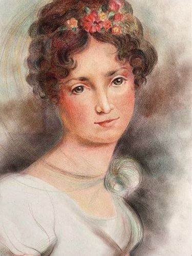 Portrait of (Josephine Napoleon) in Pastel 14x11”