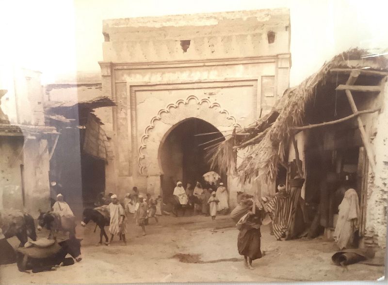 Cairo Egypt Historical Photograph Circa 1890 7.5x9.5”