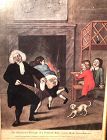 1774 Dated Color Lithograph “Humorus Thought of a Schoolboy” 15x11”