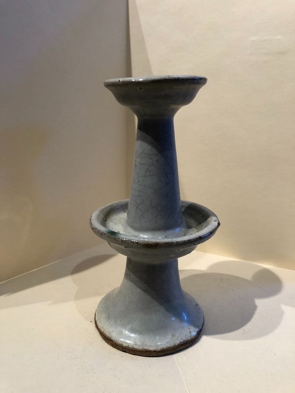 Rare Song Dynasty Faïence  Candlestick Circa 1100AD