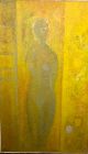 “Abstract Figure in Gold, Eve”Ernesto Alcantara Mexican Master Painter