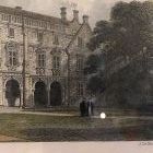 Magdelan College 1842 Lithograph 5x7”