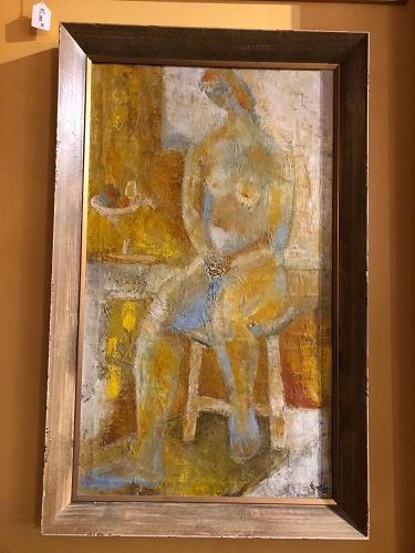 Charles Knight American 1898-1979, “The Golden Nude” 33x19”
Modernist
