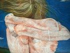 Geoffrey Holder 1930-2014 “The Embrace ” Pastel 36x48”