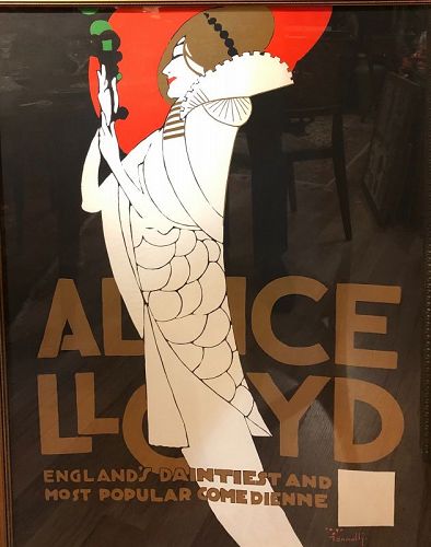 ALICE LLOYD, Alfonso Iannelli, Serigraph, signed and dated 1968, 43x33