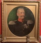 Nineteenth Century Portrait Of The Prince of Denmark Oil on Canvas