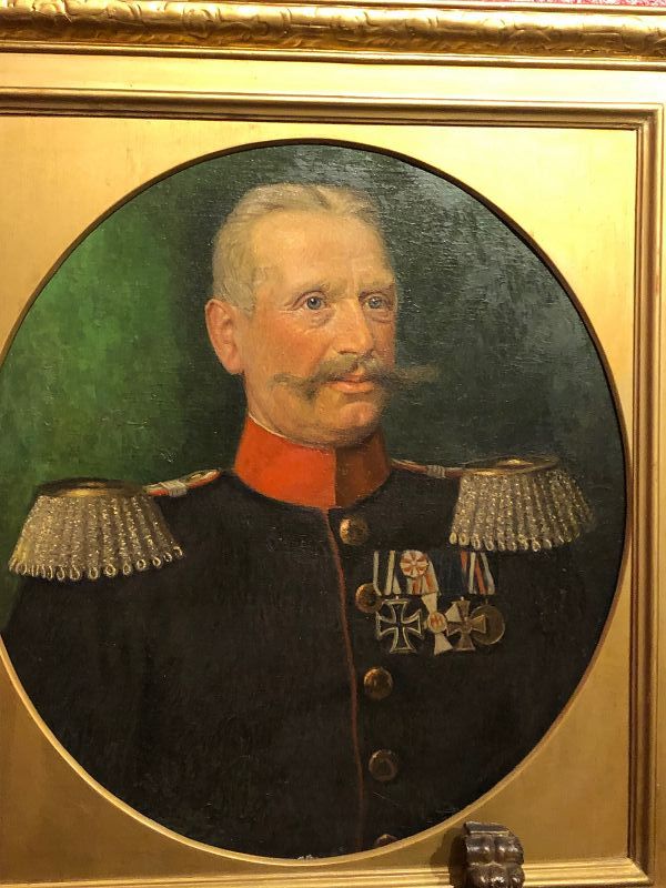 Nineteenth Century Portrait Of The Prince of Denmark Oil on Canvas