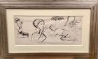 Figure Drawings, By American Artist Maurice Stern 1878-1957 18x29”