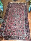 Antique Persian Tabriz StyleAfshan Rug Circa 1900 Wool 81”x45”