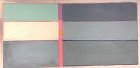 Modernist Color Block Study Work In Oil On Canvas Oil 24”x 48”
