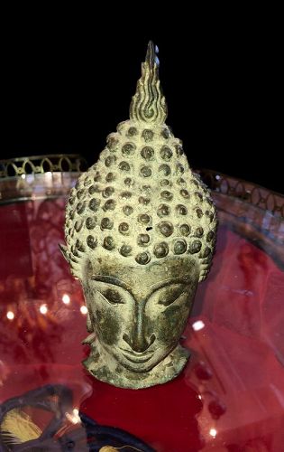 Thailand Kingdom Early Twentieth Century Bronze Sculpture 8 in