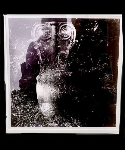 Silver Print Photograph “Roman Urn” 26” x 23” Unsigned