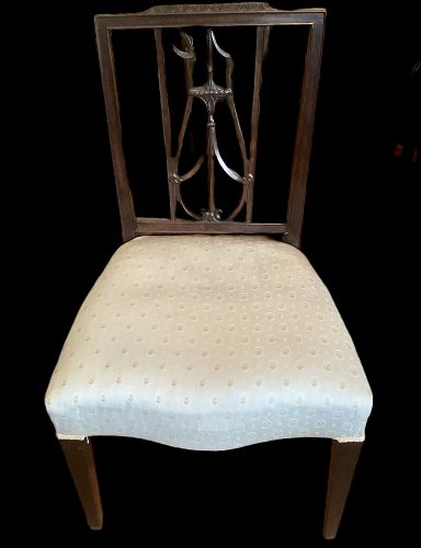 Set Of 8 Philadelphia Federal Dining Chairs Workshop Of Henry Connelly