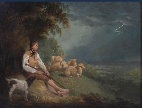 18th Century British Artist George Morland 1763-1804  Oil 38”x48”