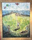“Kite Flying In Old San Juan” By Artist Anne Lane 60” x 48”