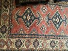 Fabulous Kazak  Carpet In Mutted Antique Shades  60” x. 48”