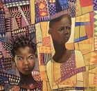 Nigerian Artist Tolawewe (born 1959)“Peoples of Africa” Oil 45” x 47”