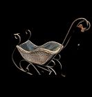 American Nineteenth Century Child’s Toy Wicker Sleigh