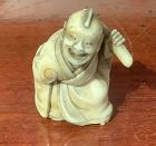 Japanese Netsuke Figure In Bone Meiji Period