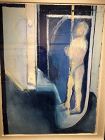 Washington,DC Artist Carol Chase Male Nude Study In Pastel  36”x 28”