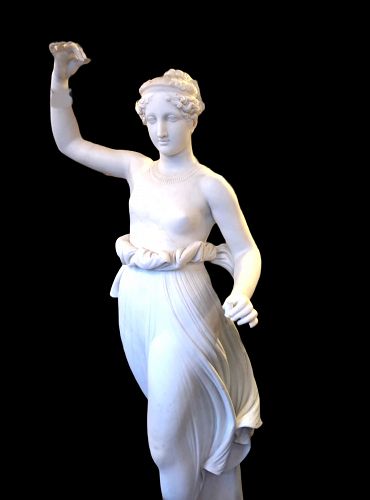 ITALIAN MASTER SCULPTOR, ANTONIO CANOVA 1755-1822 “HEBE LOVE GODDESS”