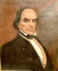 OIL PORTRAIT OF DANIEL WEBSTER  1782-1852