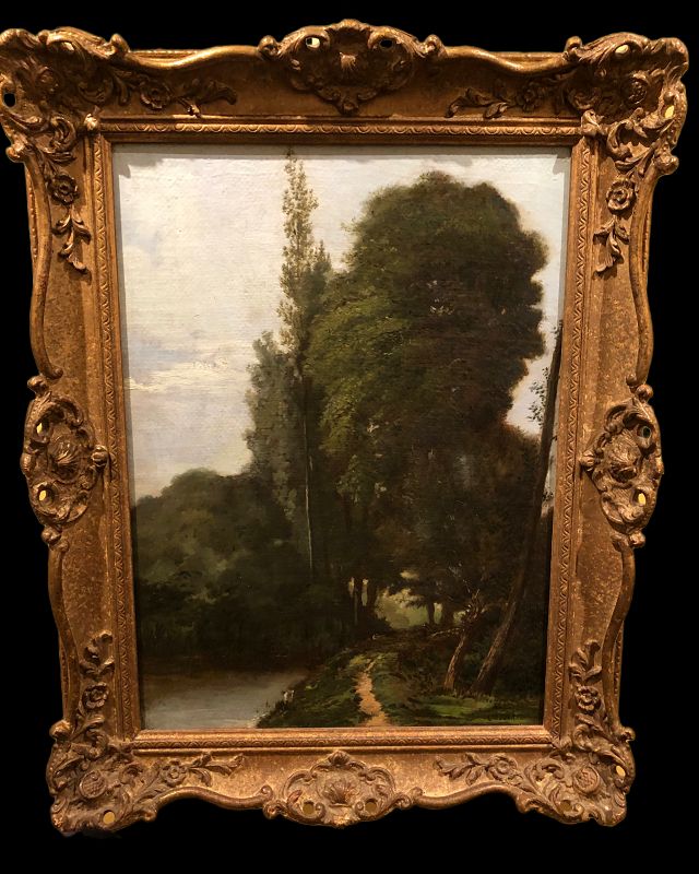 OIL LANDSCAPE ATTRIBUTED TO COROT 16” x 12”
