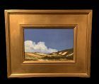 NEW ENGLAND ARTIST JOHN HOWARD “SEASCAPE IN HAMPTON” OIL 16”x19”