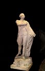 French Sculptor Bartoli of the Marquis De Lafayette Maquette 28”