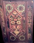 GERMAN 1794 PAINTED ARMOIRE