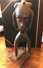 AFRICAN DAN CARVED EBONY FIGURE TWENTIETH CENTURY 10”