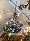 ITALIAN CAPODIMONTE CHANDELIER CIRCA 1920 32” x 19”