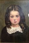 Nineteenth Century Oil Portrait Signed 27” x 23”