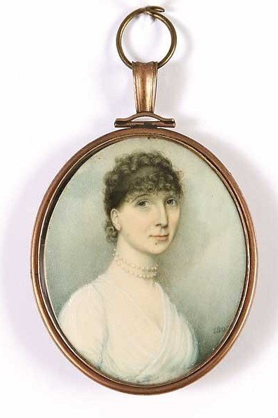 Miniature Painting Thomas Hazlehurst  c1805