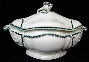 Spectacular Creamware Tureen  c1785