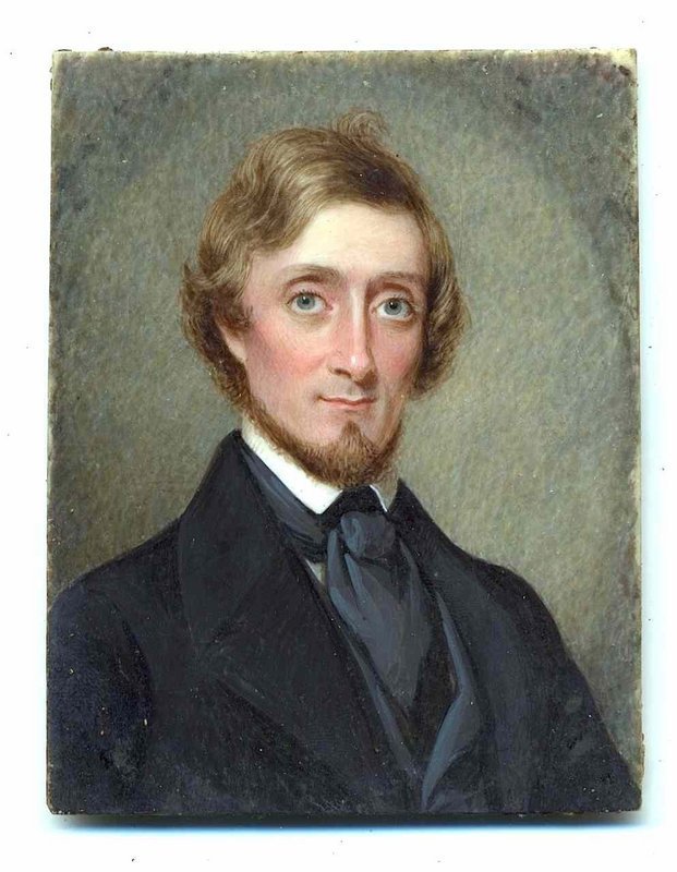 James Tooley Miniature Painting c1842