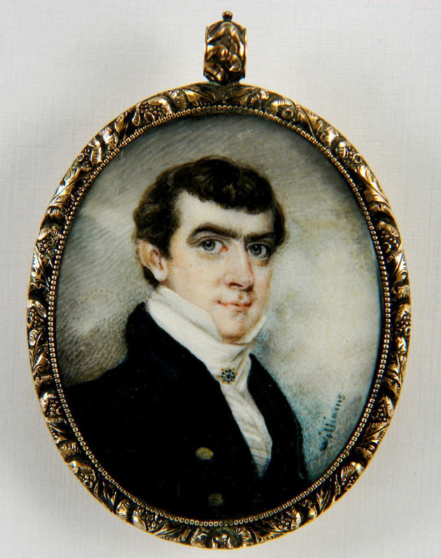 Henry Williams Portrait Miniature c1825